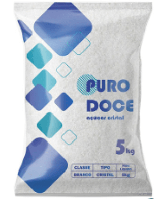 Açúcar Cristal Puro Doce 5Kg - 6 Unidades